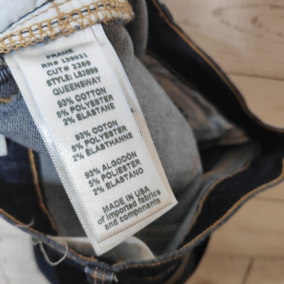 Frame Denim Le Skinny De Jeanne Size 25 Da… - Picture 8 of 8